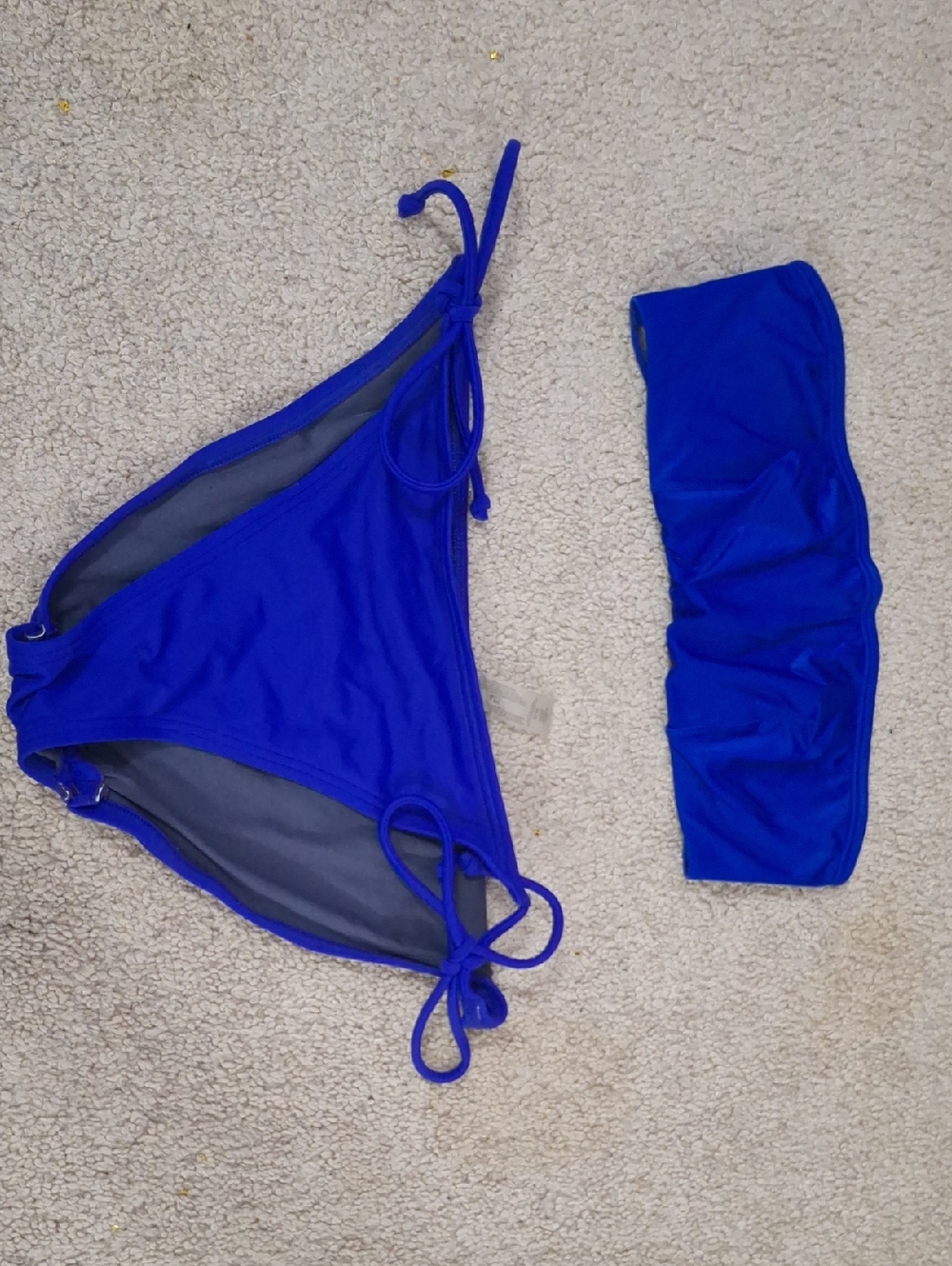 Victoria's Secret Cobalt Blue Bikini Top